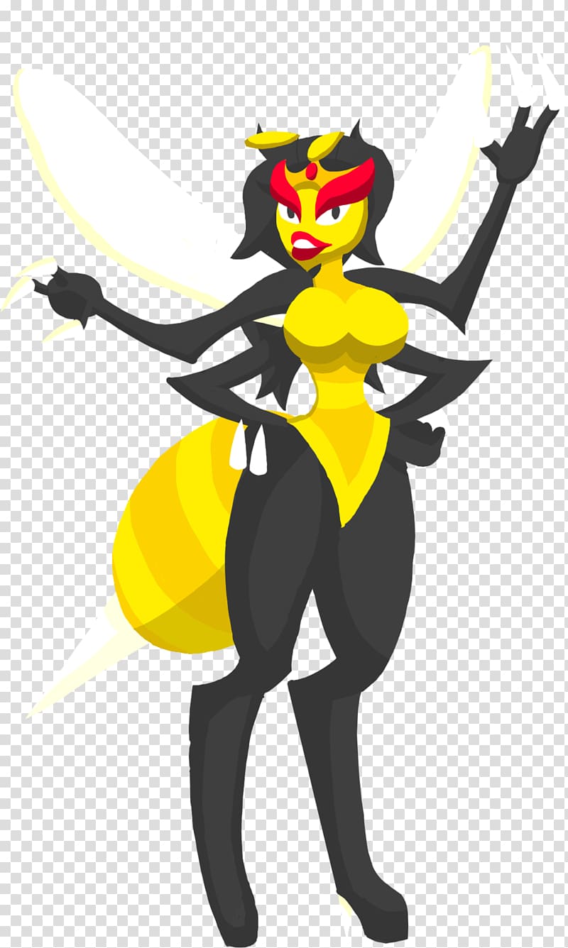 Queen bee Insect Female Honey bee, queen transparent background PNG clipart