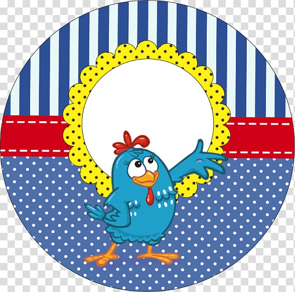 Galinha Pintadinha e Sua Turma Chicken Label Adhesive, chicken transparent background PNG clipart