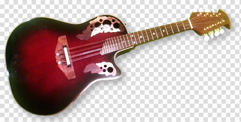 Acoustic guitar Acoustic-electric guitar Twelve-string guitar Ovation Guitar Company, Acoustic Guitar transparent background PNG clipart