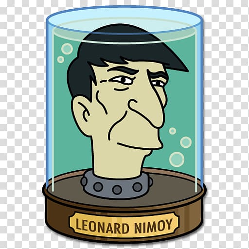 Spock Philip J. Fry Zoidberg Where No Fan Has Gone Before Film director, leonard nimoy transparent background PNG clipart