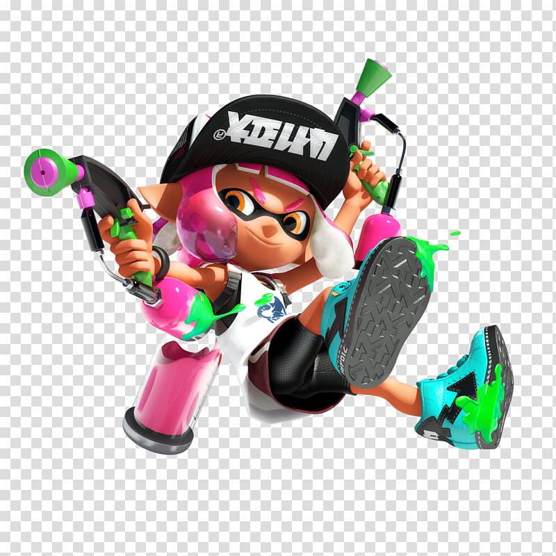 Splatoon 2 Nintendo Switch Video game, squid transparent background PNG clipart