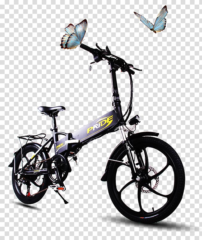 Electric bicycle Mountain bike Folding bicycle Trek Bicycle Corporation, Bike Butterfly transparent background PNG clipart