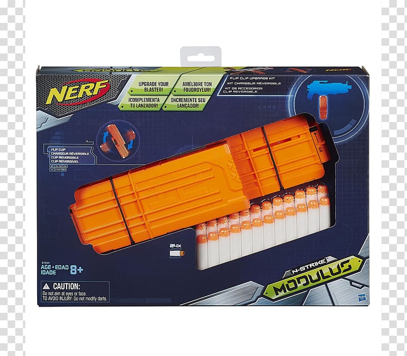 Nerf N-Strike Elite NERF N-Strike Modulus ECS-10 Blaster Nerf Blaster, toy transparent background PNG clipart