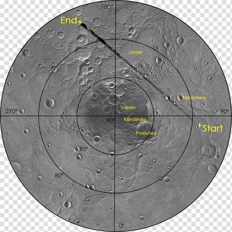 MESSENGER Mercury NASA Planet Space probe, flight path transparent background PNG clipart