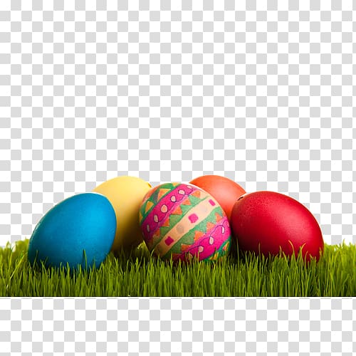 Easter Bunny Chicken Easter egg, Grassy egg transparent background PNG clipart