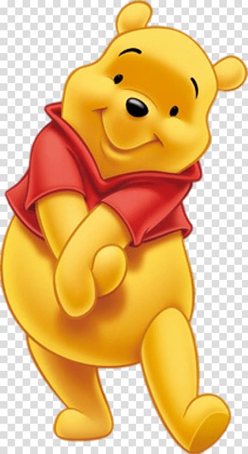 Winnie The Pooh, Winnie the Pooh Cute Pose transparent background PNG clipart