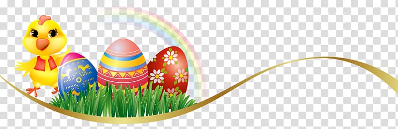 Easter Bunny Chicken Easter egg , Easter cross transparent background PNG clipart