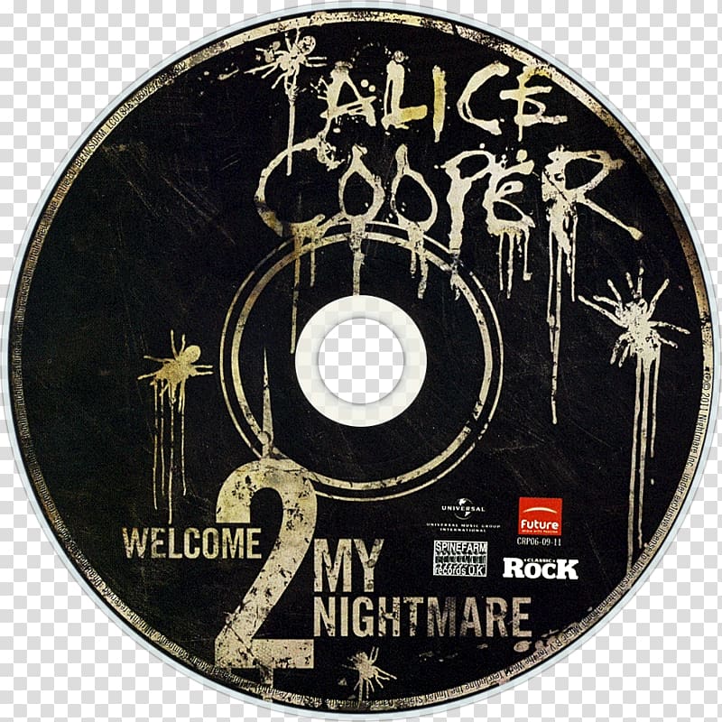 Welcome 2 My Nightmare Mascara and Monsters: The Best of Alice Cooper Welcome to My Nightmare Music Album, Alice Cooper transparent background PNG clipart