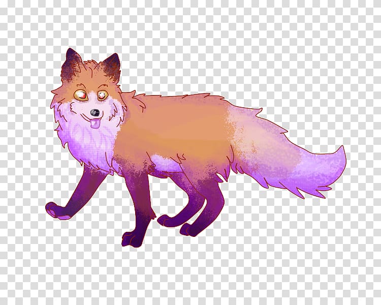 Red fox Digital art Cat Dog, fox yiff transparent background PNG clipart