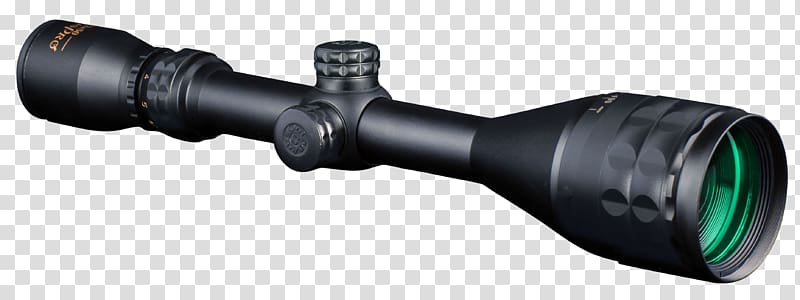 Monocular Telescopic sight Hunting Optics Rifle, optics transparent background PNG clipart