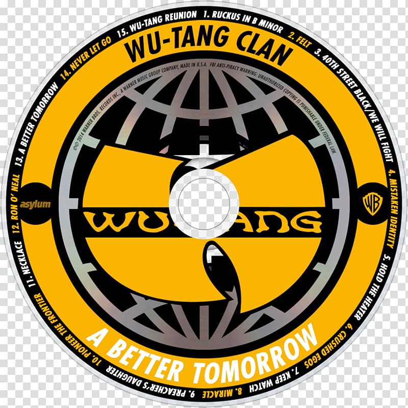 Wu-Tang Clan A Better Tomorrow Wu Tang Enter the Wu-Tang (36 Chambers), tang transparent background PNG clipart