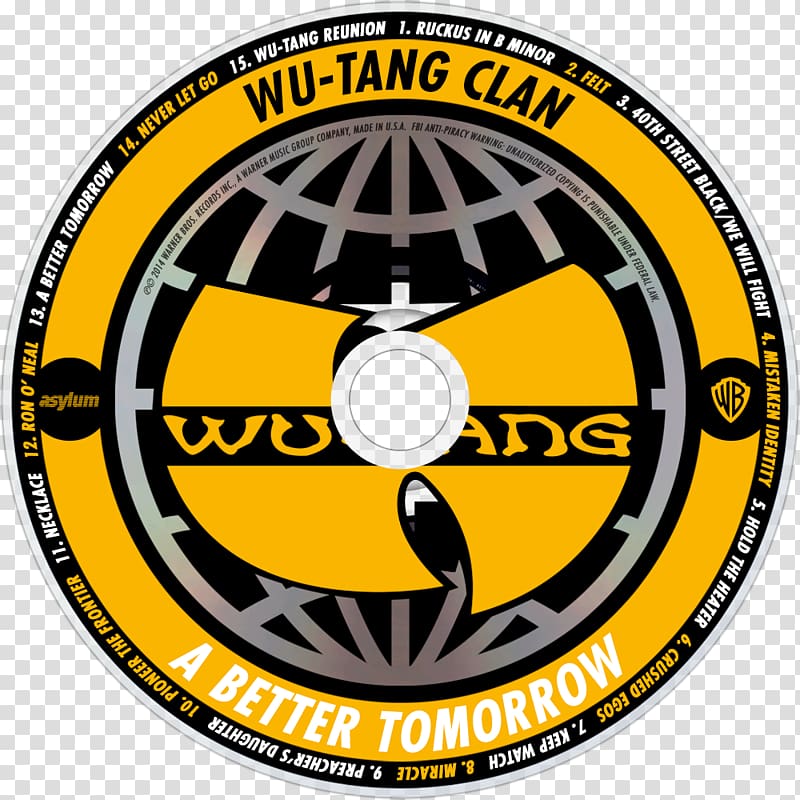 wu tang clan logo yellow