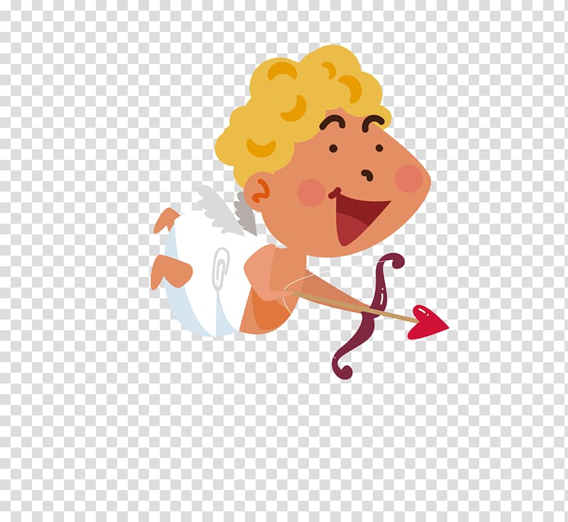 Cupid Illustration, Meng Meng Cupid transparent background PNG clipart