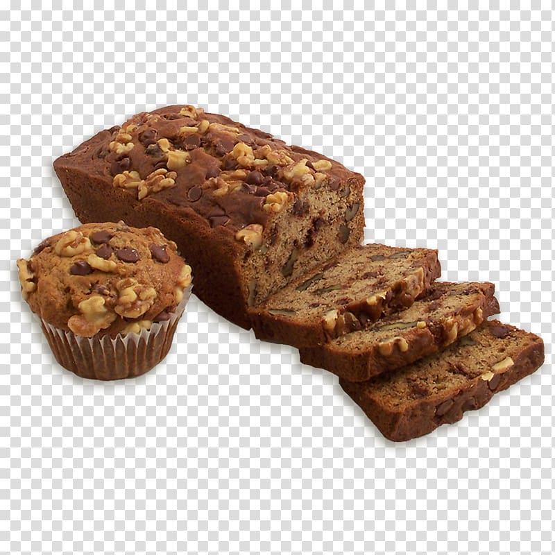 Chocolate brownie Bread pudding Banana bread Muffin Pumpkin bread, bread transparent background PNG clipart