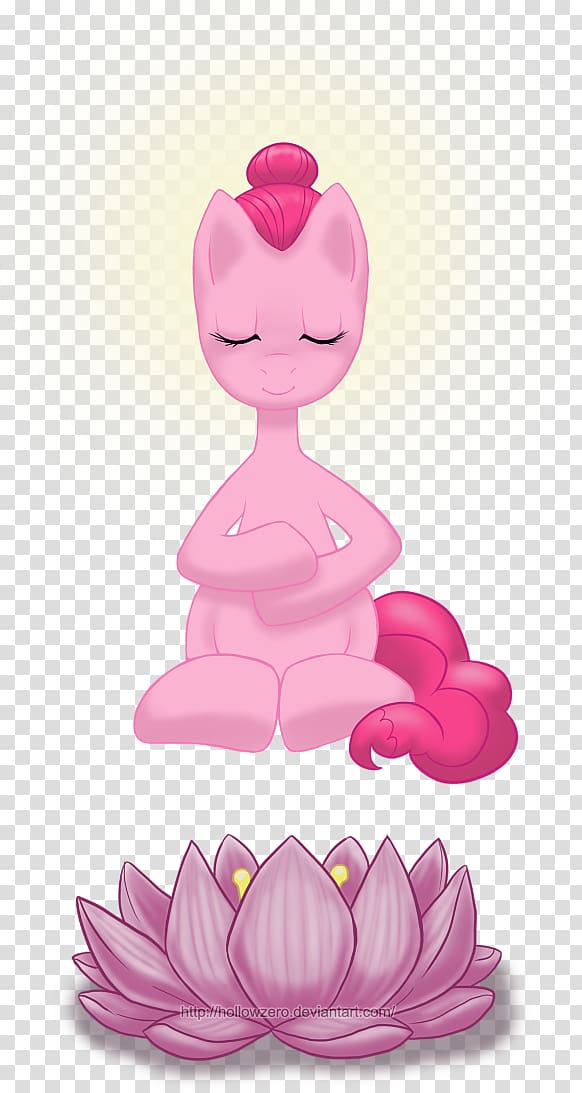 Cartoon Pink M Figurine Character, Zero Tasking Day transparent background PNG clipart