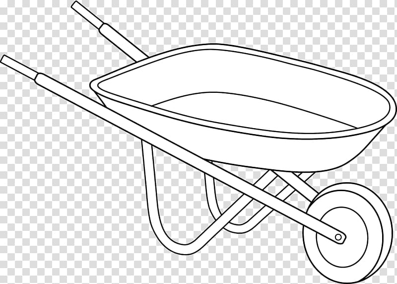 wheelbarrow clipart