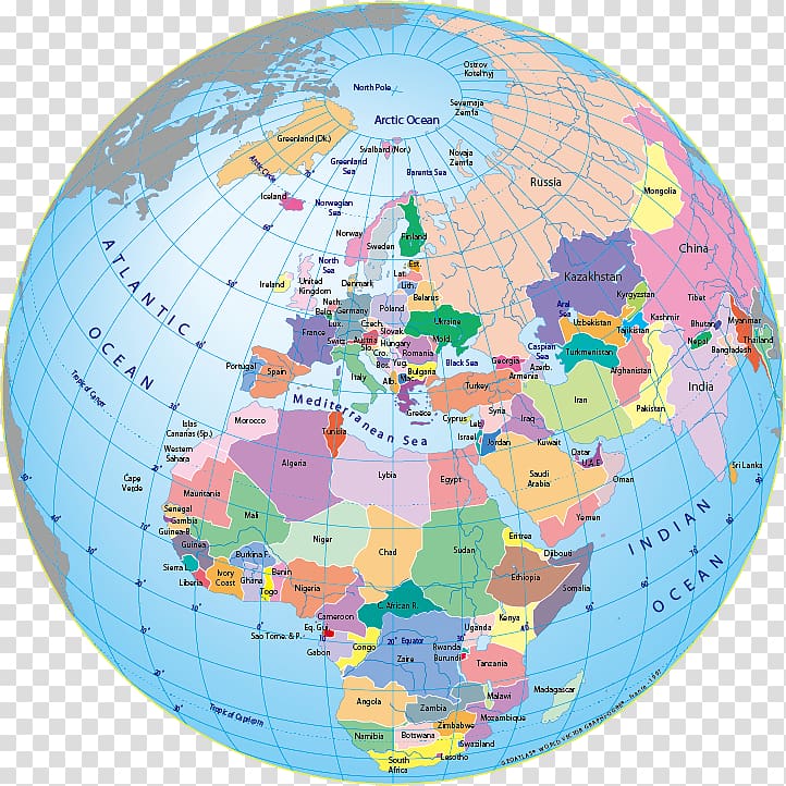 World map Globe Continent, Globe transparent background PNG clipart