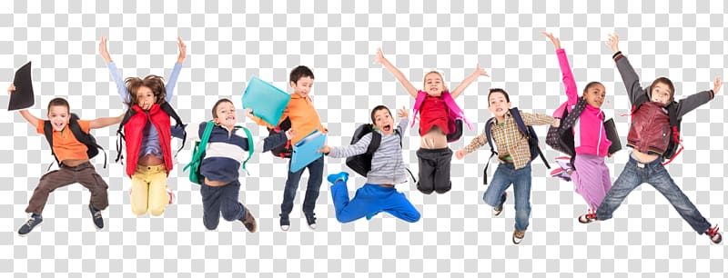 School Student Education, jumping children transparent background PNG clipart
