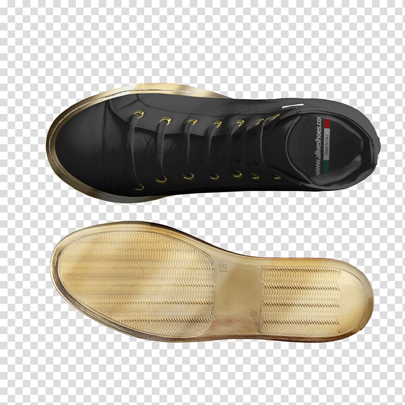 Shoe Footwear High-top Vans Crocs, gold bottom transparent background PNG clipart