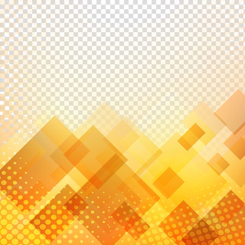 Orange, Decorative orange background, abstract illustration transparent