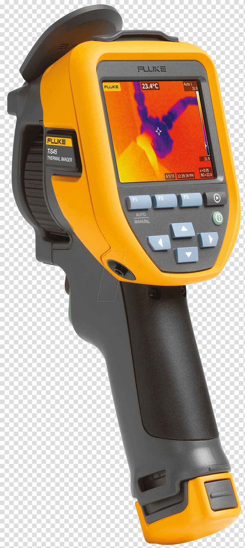 Thermographic camera Thermography Fluke Corporation Thermal imaging camera, Camera transparent background PNG clipart