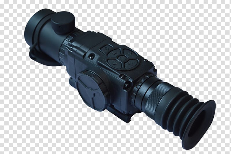 Monocular Telescopic sight Optics Magnification, Night Vision transparent background PNG clipart