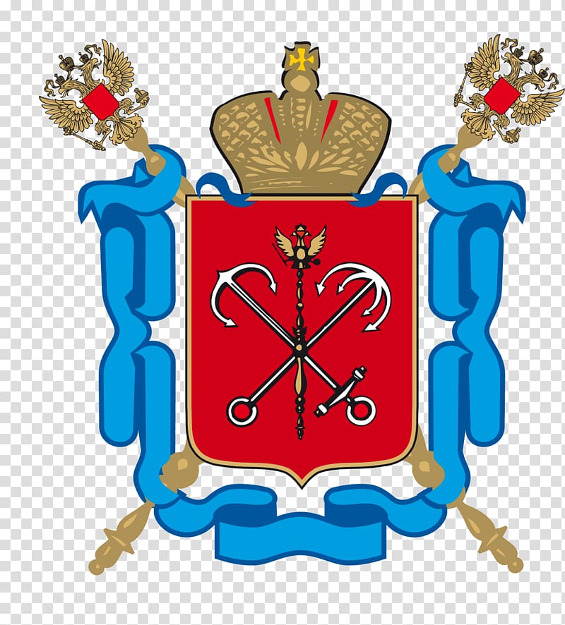 Coat of arms of Saint Petersburg Flag of Saint Petersburg Symbol St. Petersburg Administration, usa gerb transparent background PNG clipart
