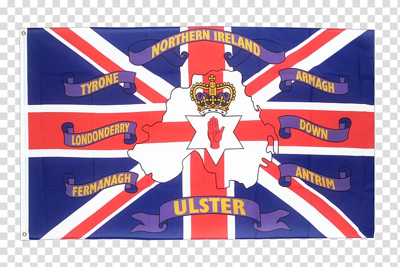 Flag of Northern Ireland Ulster Banner Flag of Ireland Red Hand of Ulster, united kingdom transparent background PNG clipart