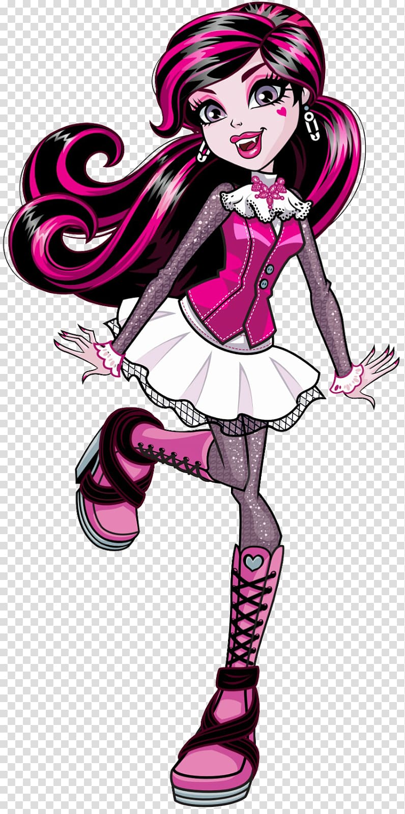 Frankie Stein Monster High Doll Barbie Toy, doll transparent background PNG clipart