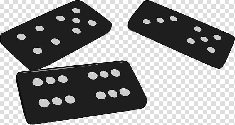 Dominoes transparent background PNG clipart