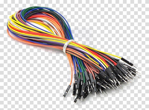 Electrical Wires & Cable Jump wire Electrical cable Breadboard, others transparent background PNG clipart
