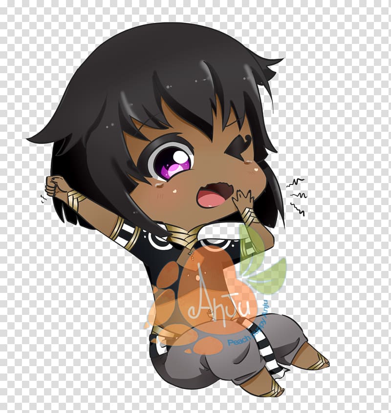 Kamigami no Asobi Anubis Chibi Fan art Hades, Anubis transparent background PNG clipart