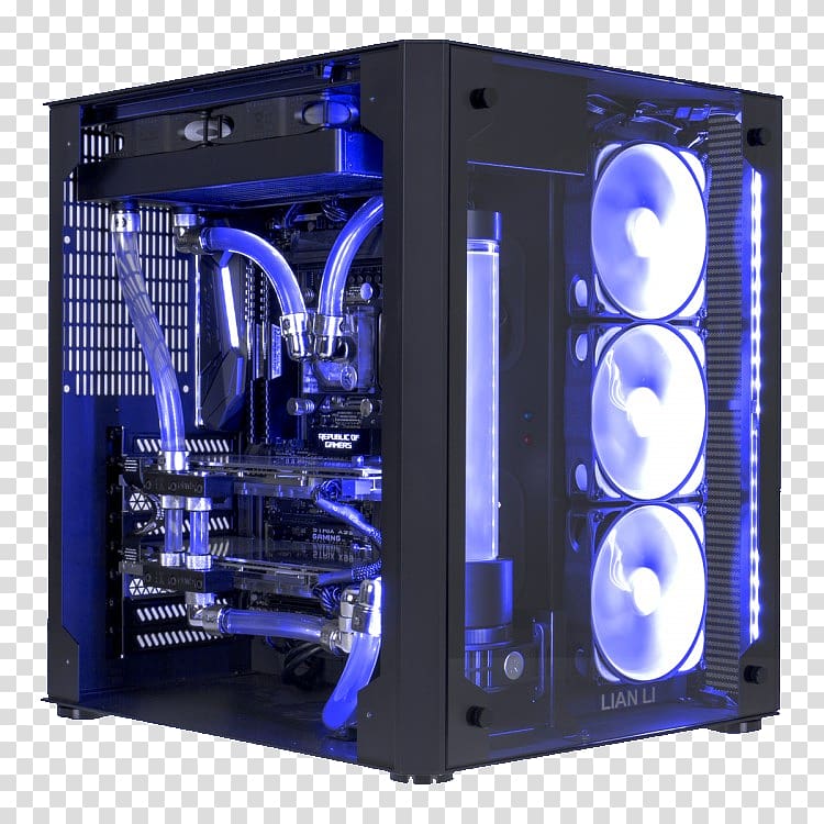 Gaming computer Overclocking Personal computer Water cooling Intel Core i7, Computer transparent background PNG clipart