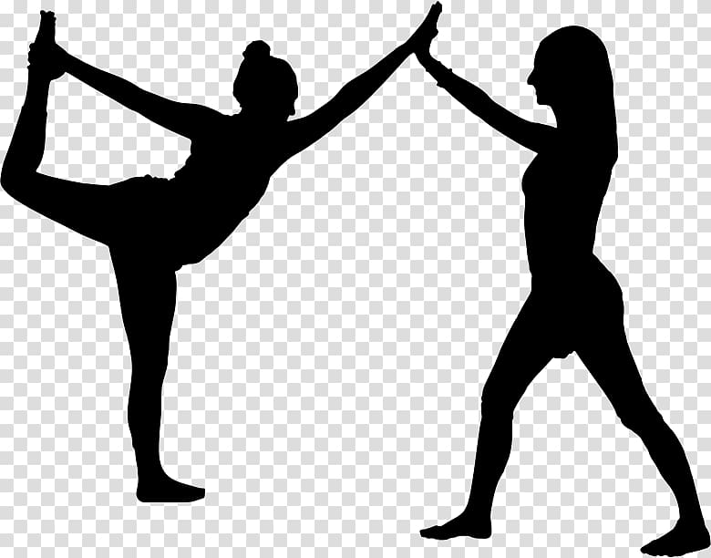 Yoga Silhouette Personal trainer Physical fitness , yoga girl transparent background PNG clipart