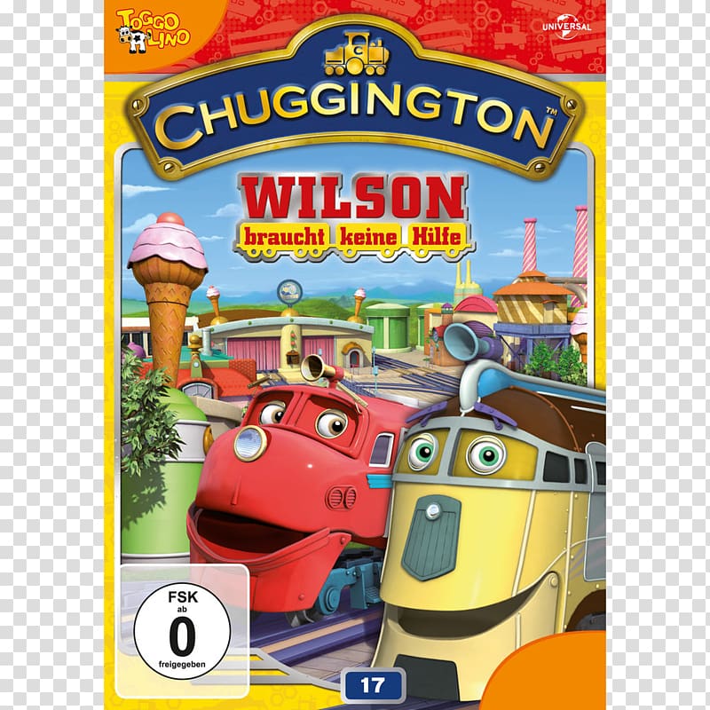 Blu-ray disc Locomotive 0 Television DVD, chuggington transparent background PNG clipart