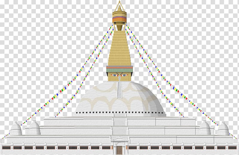Boudhanath Swayambhunath Temple Stupa Mandala, temple transparent background PNG clipart