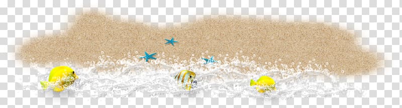 Yellow Brand Font, Beach Starfish spray transparent background PNG clipart
