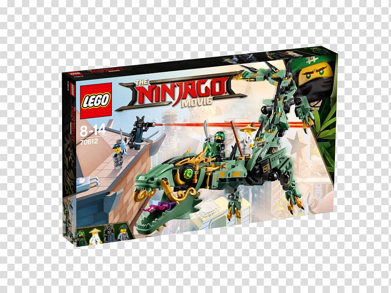 Lloyd Garmadon LEGO 70612 THE LEGO NINJAGO MOVIE Green Ninja Mech Dragon Toy, toy transparent background PNG clipart