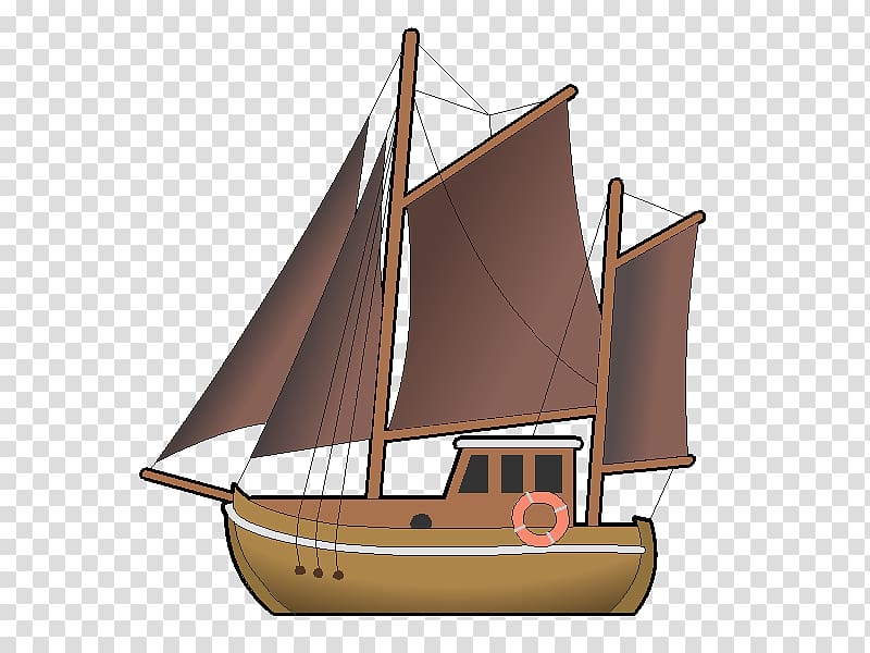 Sail Yawl Tartane Schooner Caravel, sail transparent background PNG clipart