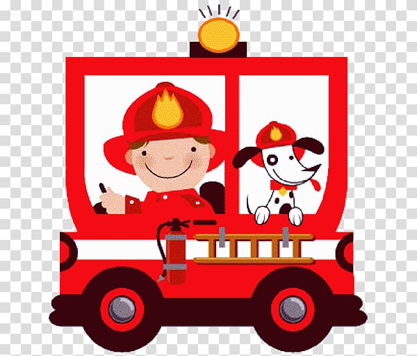 Firefighter Fire department Party Fire engine Birthday, hot air balloon with rabbit transparent background PNG clipart