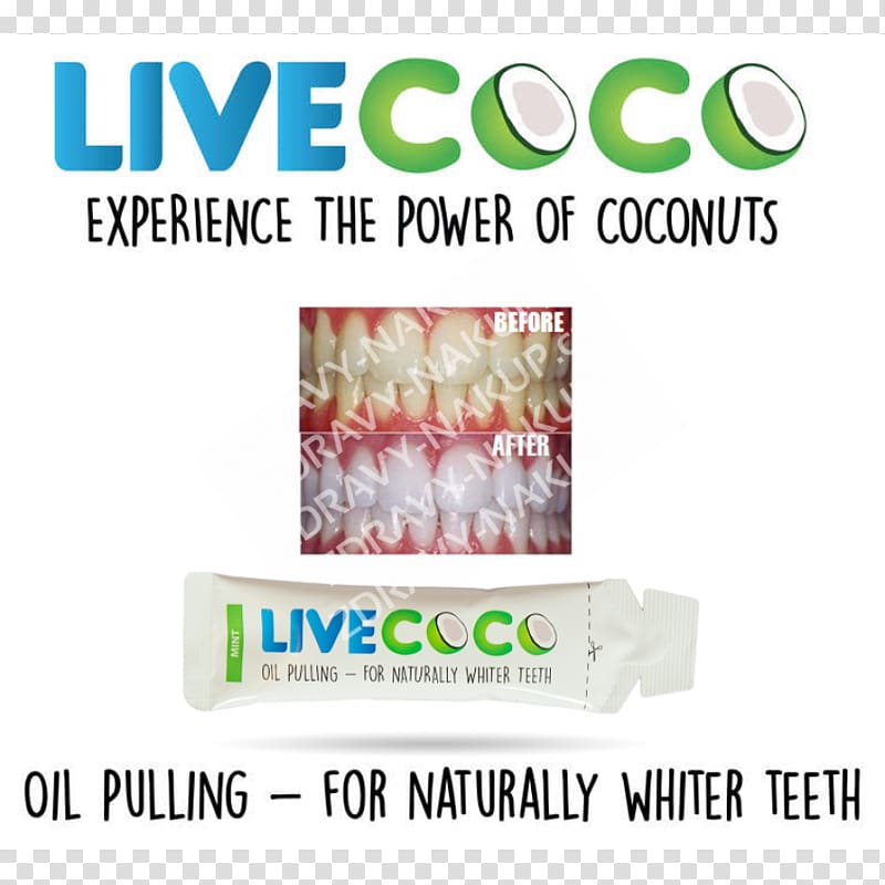 Coconut oil Oil pulling Tooth whitening, 100 natural transparent background PNG clipart