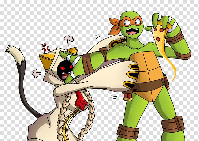 Michelangelo Teenage Mutant Ninja Turtles BlazBlue: Calamity Trigger Drawing Anime, Anime transparent background PNG clipart