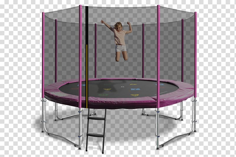 Trampoline safety net enclosure Jumping Roof Trampolining, Trampoline transparent background PNG clipart