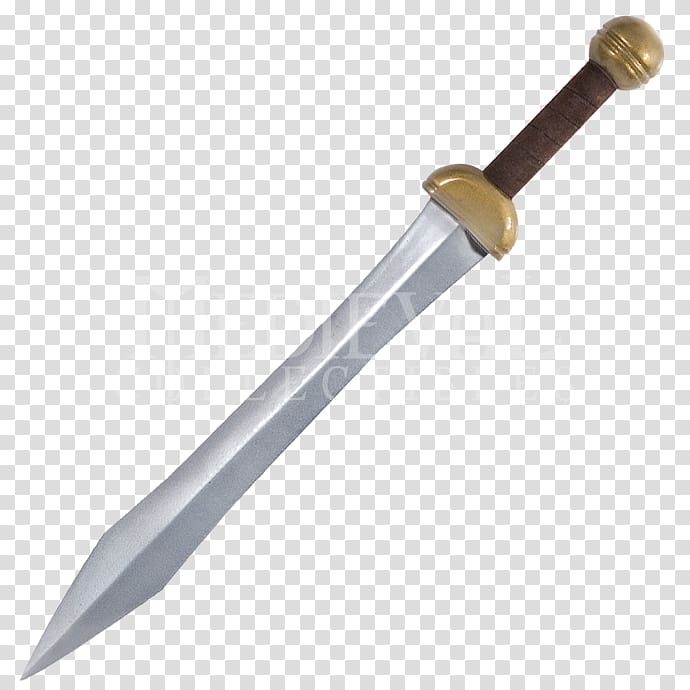 foam larp swords Gladius Maximus, Sword transparent background PNG clipart