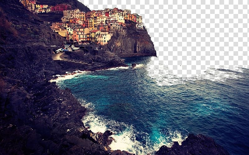 MacBook Pro Macintosh High-definition television , Italy Cinque Terre nineteen transparent background PNG clipart