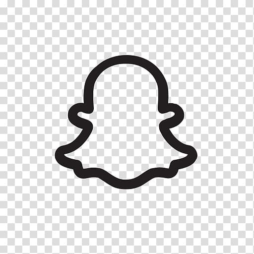 Snapchat transparent background PNG clipart