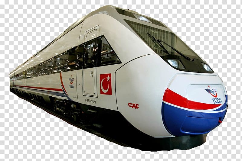 Ankara High Speed Train Station Ankara–Istanbul high-speed railway Ankara railway station Rail transport, train transparent background PNG clipart