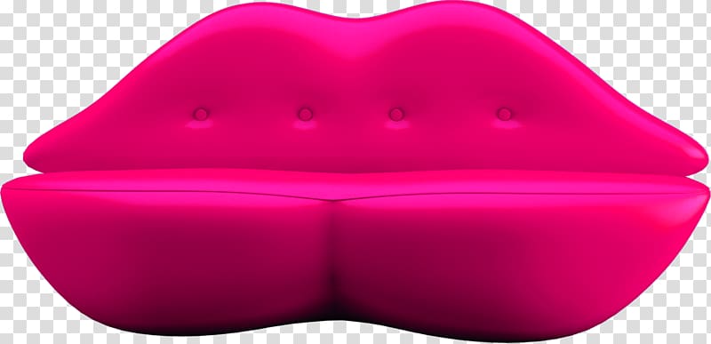 Red Couch Lip, Sofa Bar transparent background PNG clipart