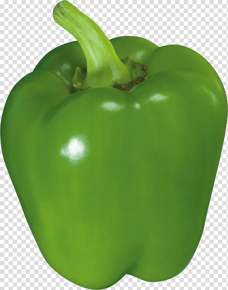 Bell pepper Chili pepper Jalapeño, Green Pepper transparent background PNG clipart