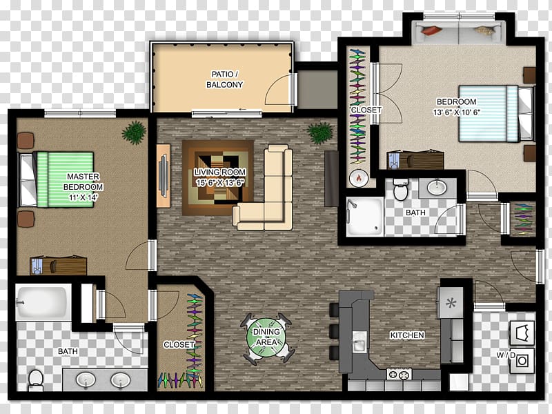 Floor plan House plan, house transparent background PNG clipart